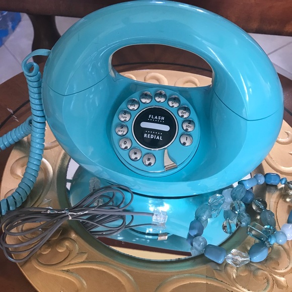 Vintage (Tiffany)blue phone (not tiffany) - Picture 3 of 8